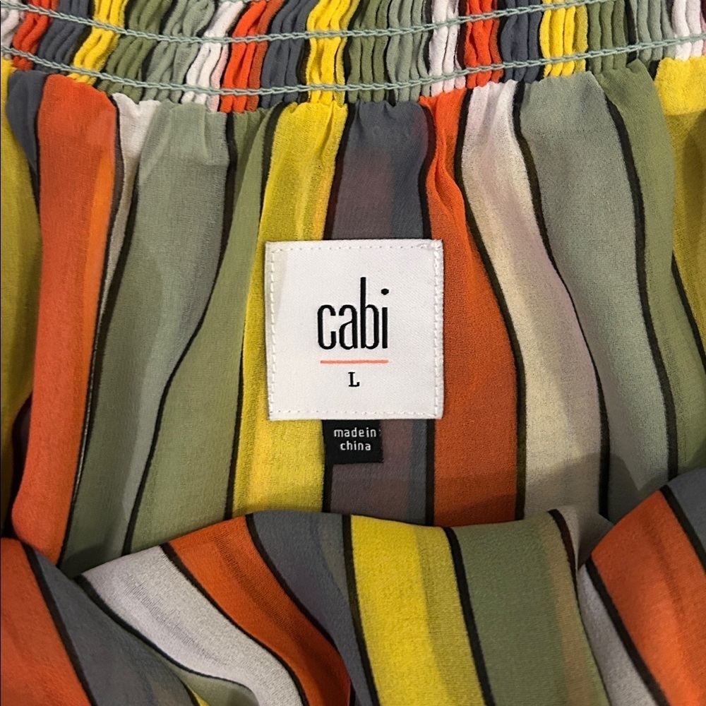 Cabi circus top off the shoulder, size large - Picture 4 of 7